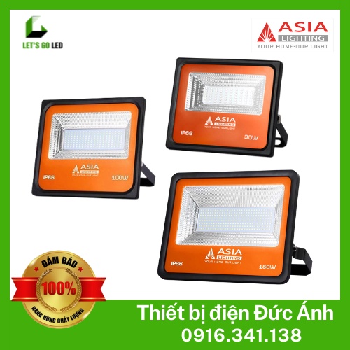 Đèn pha LED ngoài trời chip SMD Asia model FLS 10W-50W