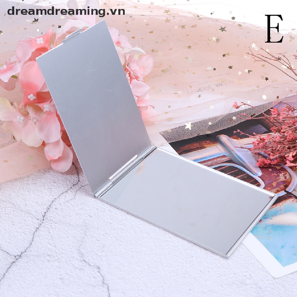 (Hàng Mới Về) Gương Trang Điểm Siêu Mỏng Nhỏ Gọn Có Thể Gấp Lại