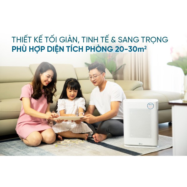 Máy lọc không khí thông minh kết nối Wifi FujiE AP600