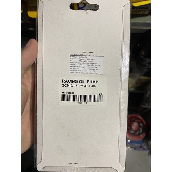 Bơm Nhớt độ SWR/UMA dành cho Winner/Sonic