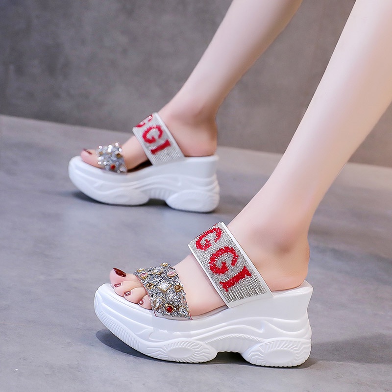 🌈Dép Sandal Đế Xuồng Dày Dặn Thời Trang Mùa Hè 2023 Cho Nữ