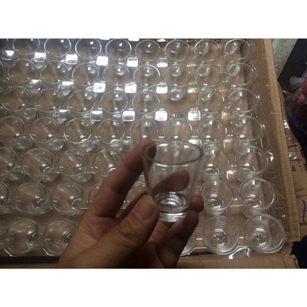 combo 10 chén nhựa mắt trâu, chén nhựa uống rượu dung tích 34ml
