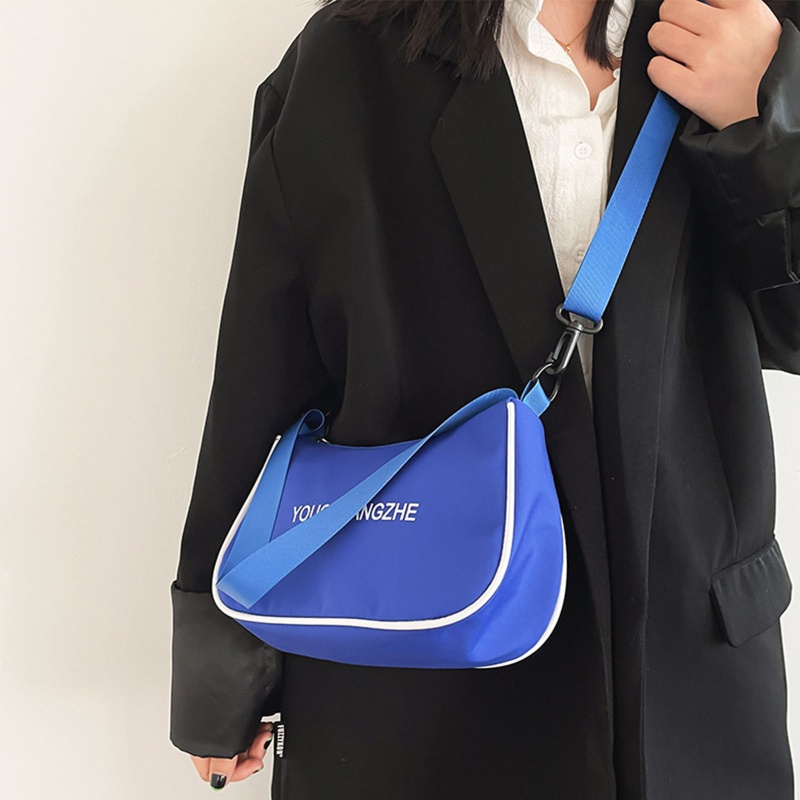 Youyo Túi Xách Nylon Đeo Vai / Kẹp Nách Mini Đơn Giản Cho Nữ Thanh Thiếu Niên