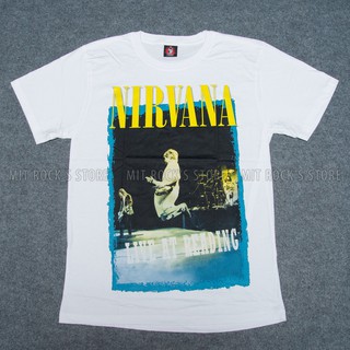 Áo Nirvana - Rock band tee - Áo Rock - Size M, L