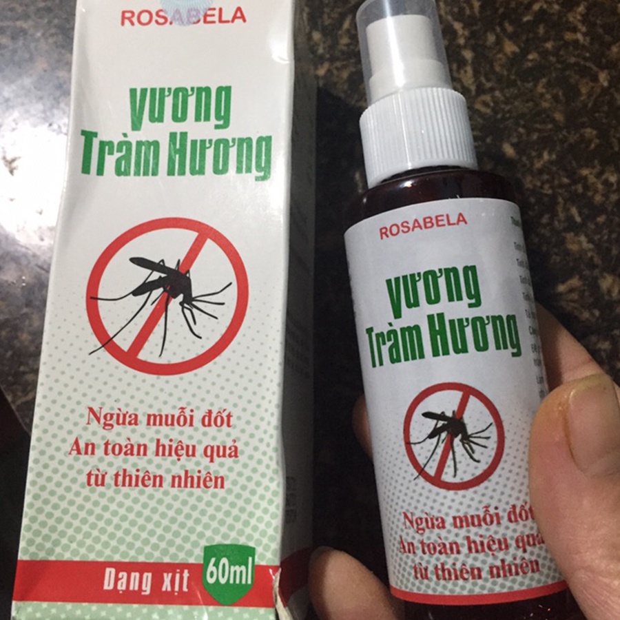 Combo 3 xịt chống muỗi và côn trùng cho bé Vương Tràm Hương làm dịu vết thương do muỗi và côn trùng khác cắn (60ml)