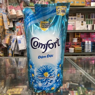 Nước xả vải Comfort đậm đặc hương ban mai mới túi 1.6L