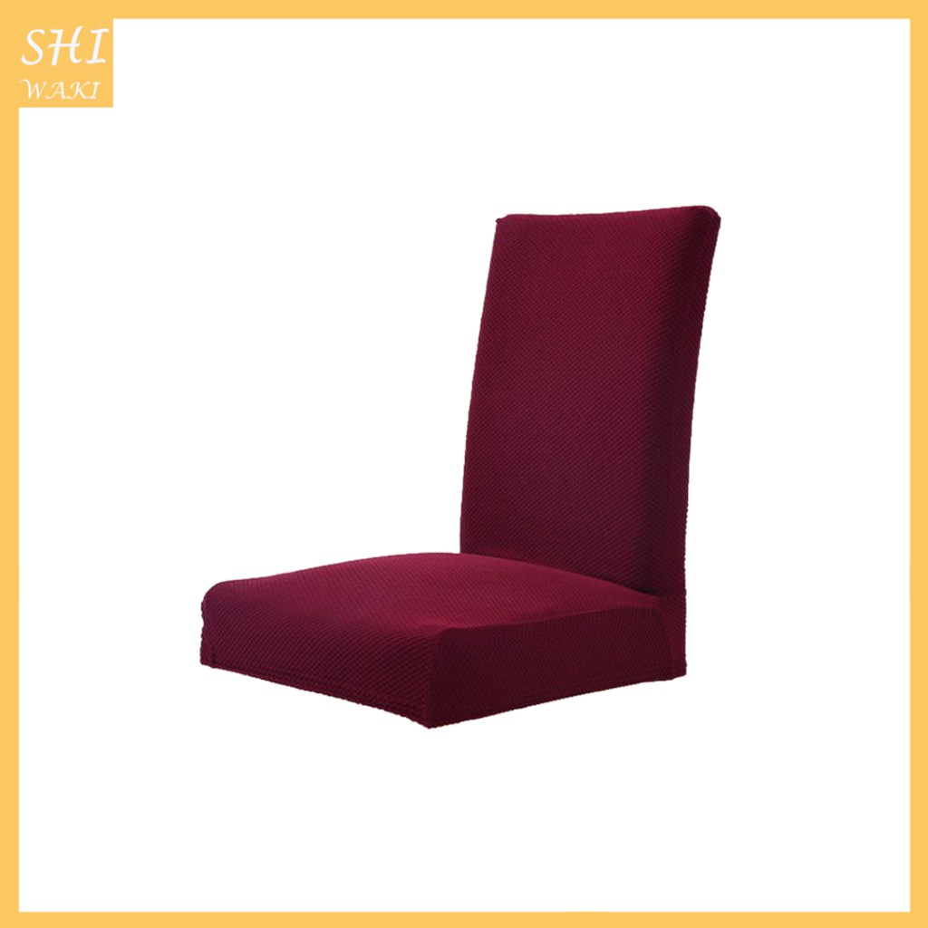 Bọc ghế màu trơn nhiều màu sắc bằng vải dùng để bọc ghế phòng ăn hoặc trang trí tiệc cưới sang trọng
