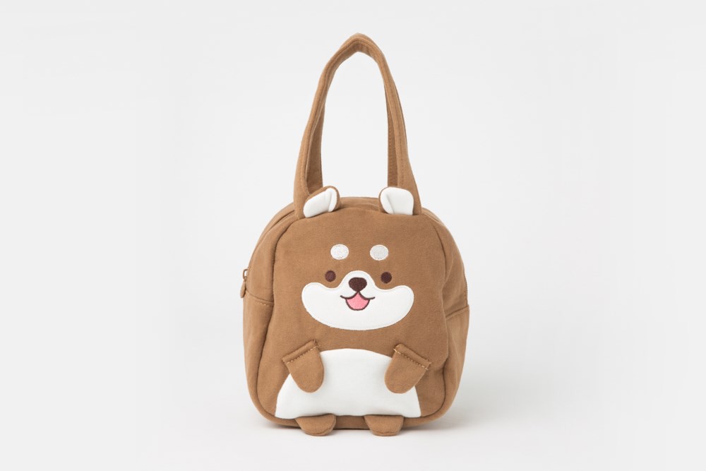 Túi Tote Artbox Kiểu Dáng Shiba Màu Nâu