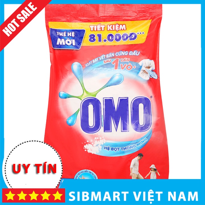 Bột giặt OMO hệ bọt thông minh 4.5kg - SibMart Việt Nam - SC0101
