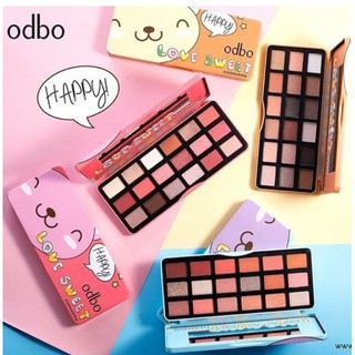 Bảng Phấn Mắt ODBO Love Sweet Eyeshadow 18 Ô