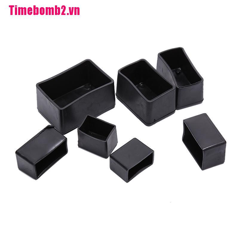 Bộ 8 Bọc Ghế Hình Chữ Nhật Bằng Silicone Chống Trượt Tiện Lợi