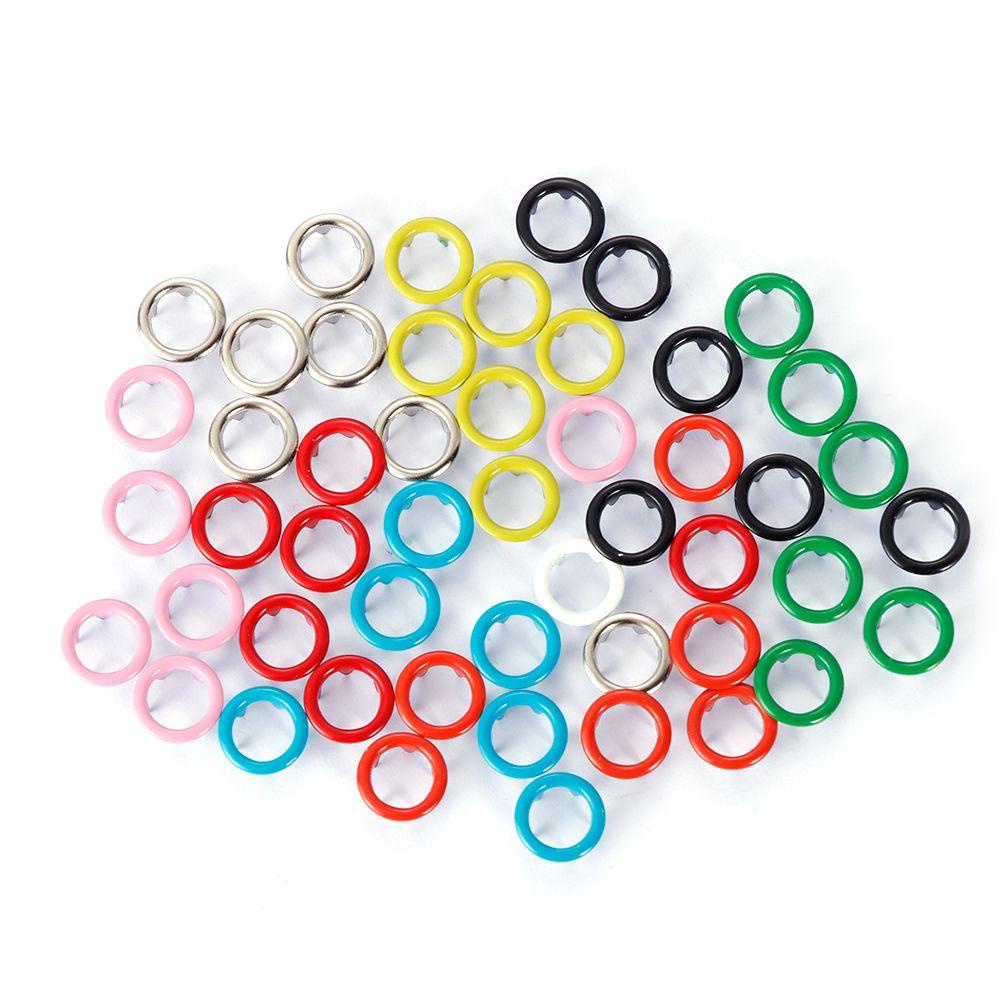 Set 10 Bộ 40 Nút Tròn Bằng Kim Loại Chuyên Dụng Cho May Vá