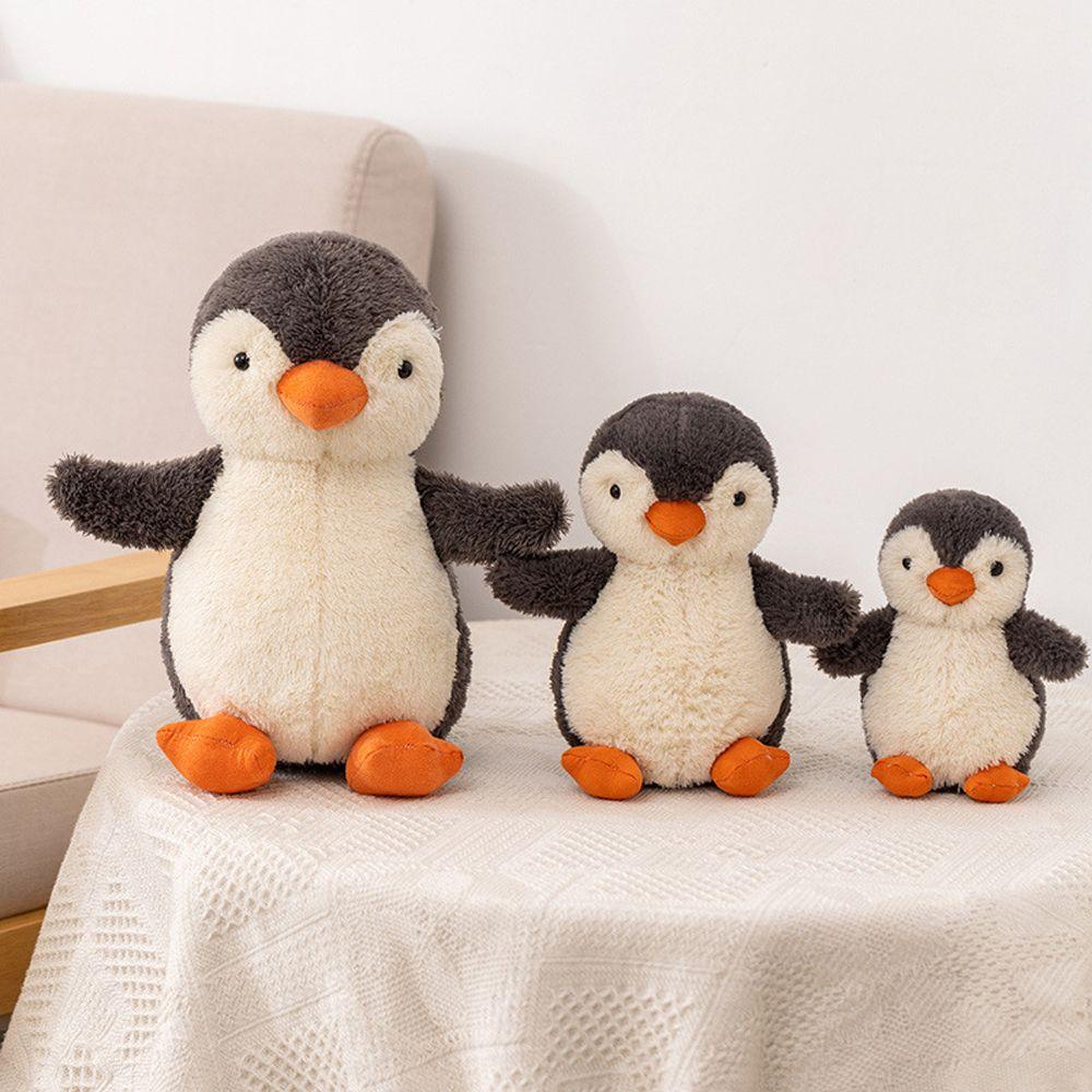 LILYES Thú Nhồi Bông Hình Chim Cánh Cụt 16 / 20 / 30cm Trang Trí Phòng Bé