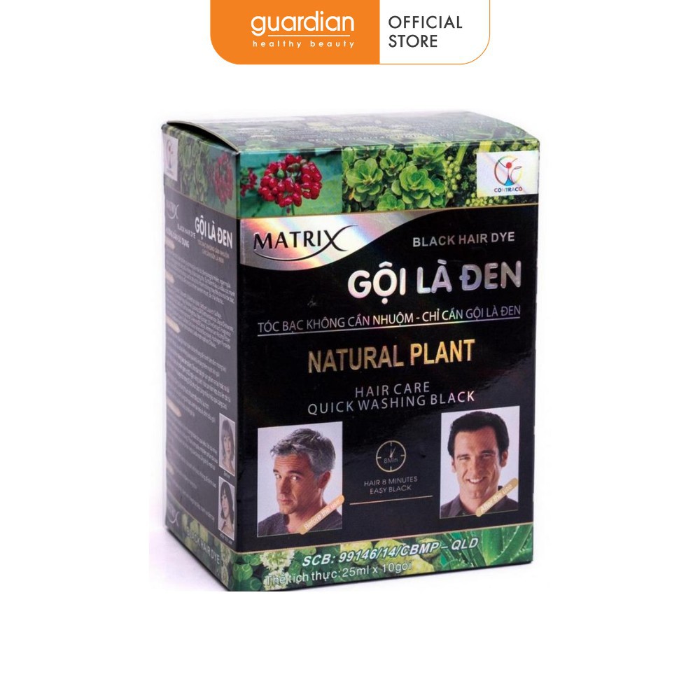 Dầu gội Matrix gội là đen gói 25ml