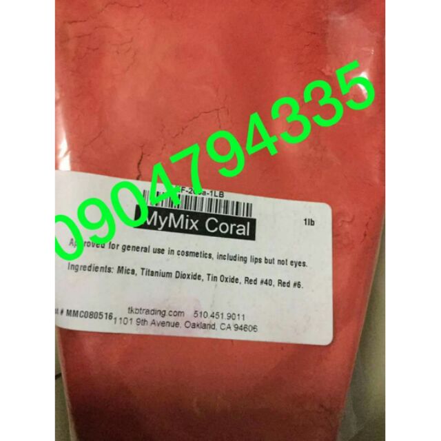 Màu son my mix coral 5 gram