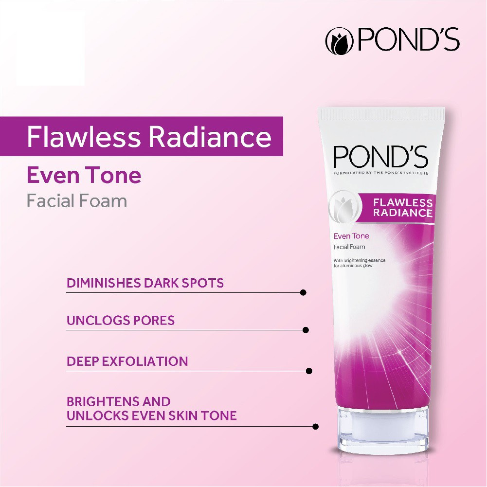 SRM Pond's Sáng da cao cấp Flawless Radiance - Even Tone 100g (Tuýp)