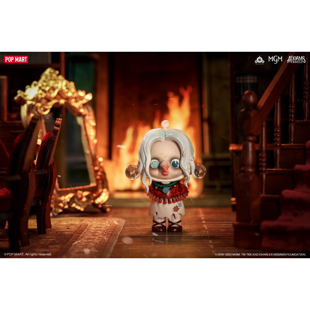 Pop mart popmart Đồ Chơi Nghệ Thuật skullpanda addams family series Dễ Thương Làm Quà Tặng