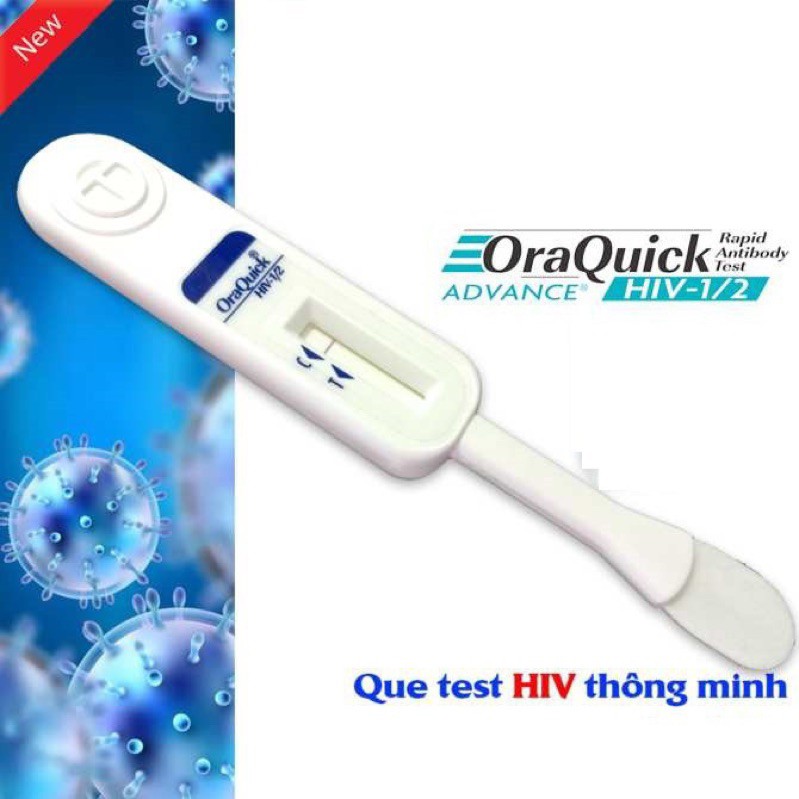 [Mã COSDAY - 50k đơn 250k] Que thử test nhanh HIV - ORAQUICK bằng dịch miệng không cần xét nghiệm máu- chính xác tới 99%