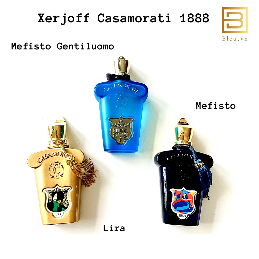 Nước hoa Unisex Xerjoff Casamorati 1888 Mefisto EDP -  Xerjoff Mefisto Gentiluomo - Xerjoff Lira