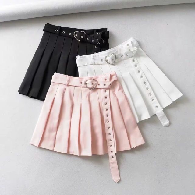 CHÂN VÁY TENNIS ULZZANG XINH HÀN QUỐC + KÈM NỊT ( xả kho )