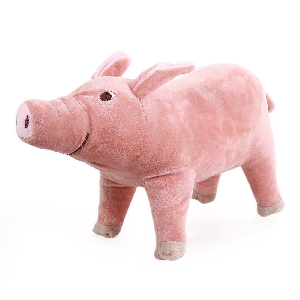 Thú Nhồi Bông Hình Chú Heo Siêu Mềm Đáng Yêu Cho Bé