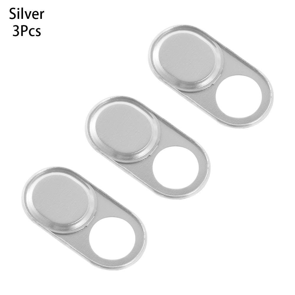 SHOUKEY Set 1 / 3 Nắp Kim Loại Bảo Vệ Webcam Cho Laptop / Máy Tính Bảng / Điện Thoại