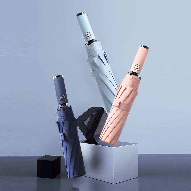 Ô bấm tự động bật mở 2 chiều (loại 10 nan siêu cứng], dù che nắng mưa cao cấp