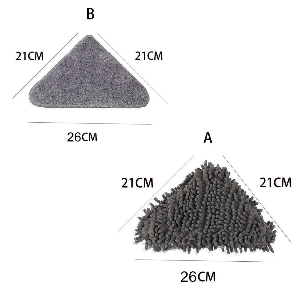 Khăn Lau Hình Tam Giác Bằng Sợi Microfiber Thay Thế Cho Cây Lau Nhà