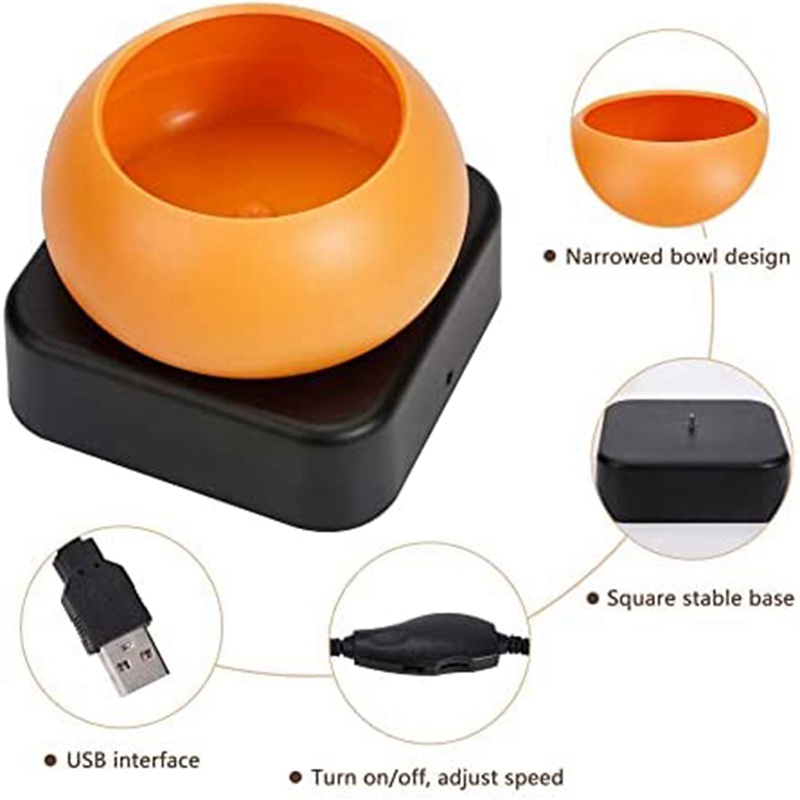 Máy Xoay Hạt Làm Trang Sức Bằng Điện Có Thể Điều Chỉnh Tốc Độ Kèm Đế Điện DIY