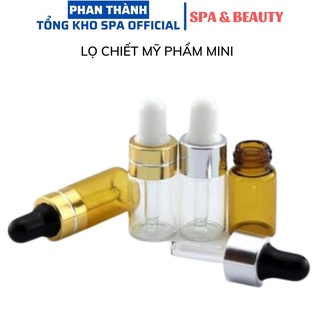 Lọ chiết nước hoa tinh dầu mỹ phẩm hũ bóp 3ml