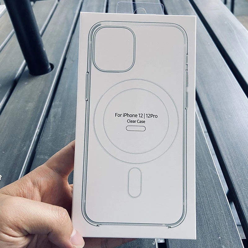 Ốp Điện Thoại Trong Suốt Từ Tính Cho Iphone 14 pro MAX Iphone 13 12 11 pro MAX 14 pro X XR XS MAX