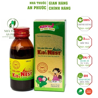 Yến Sào Tâm Sen Kid's Nest ⚡ CAM KẾT CHẤT LƯỢNG ⚡Giúp bé ăn ngon, ngủ ngon hiệu quả Chai 120ml