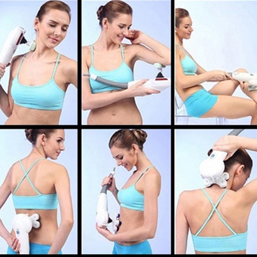 Máy massage cầm tay 7 đầu HỒNG NGOẠI Nhật Bản Magic King Massager