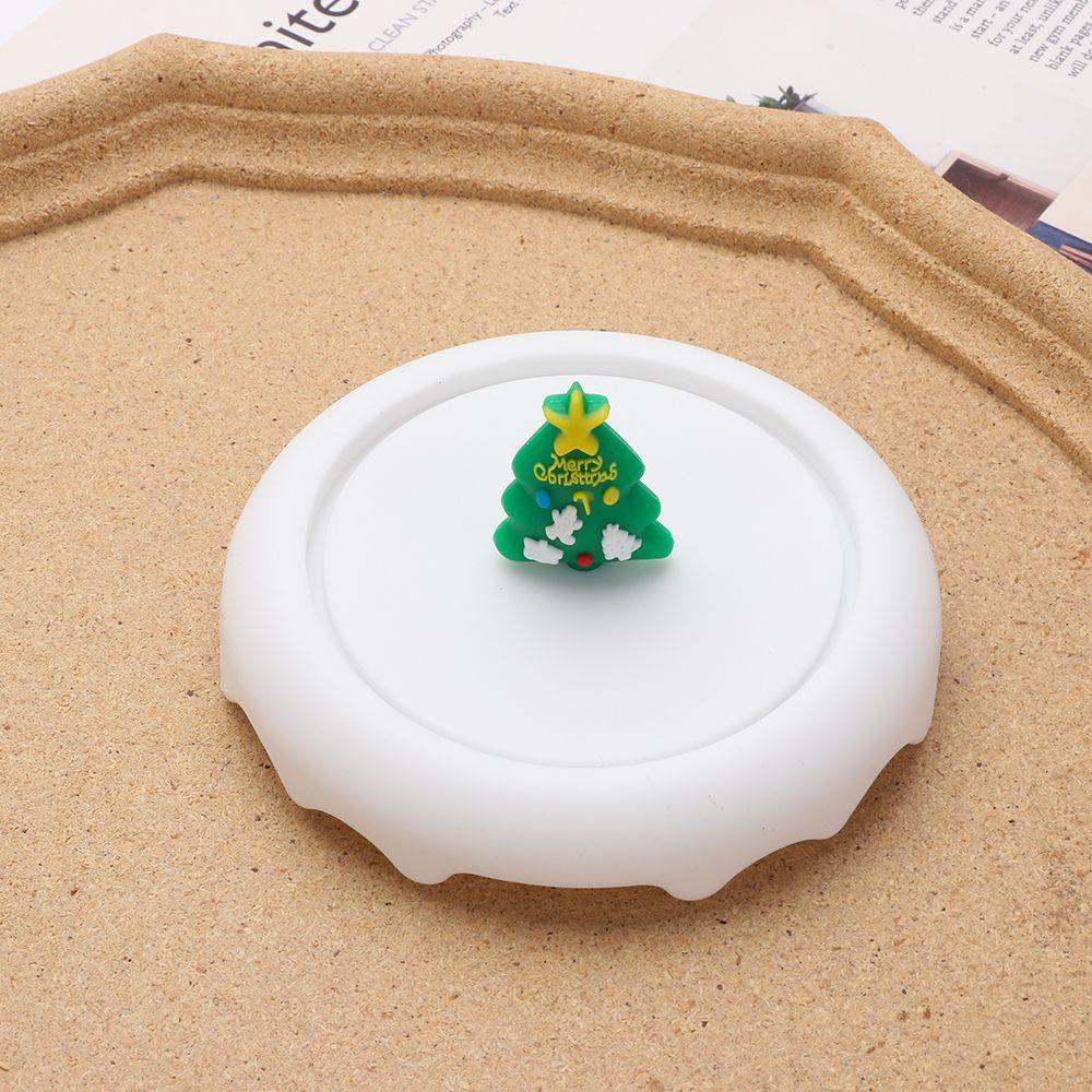 KUNHEV Nắp Đậy Cốc Trà / Cà Phê Bằng Silicone Chống Bụi Có Thể Tái Sử Dụng Trang Trí Giá