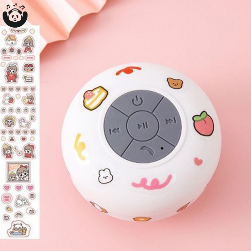 Loa bluetooth không dây mini chống nước tiện lợi sử dụng trong nhà tắm và ở ngoài trời