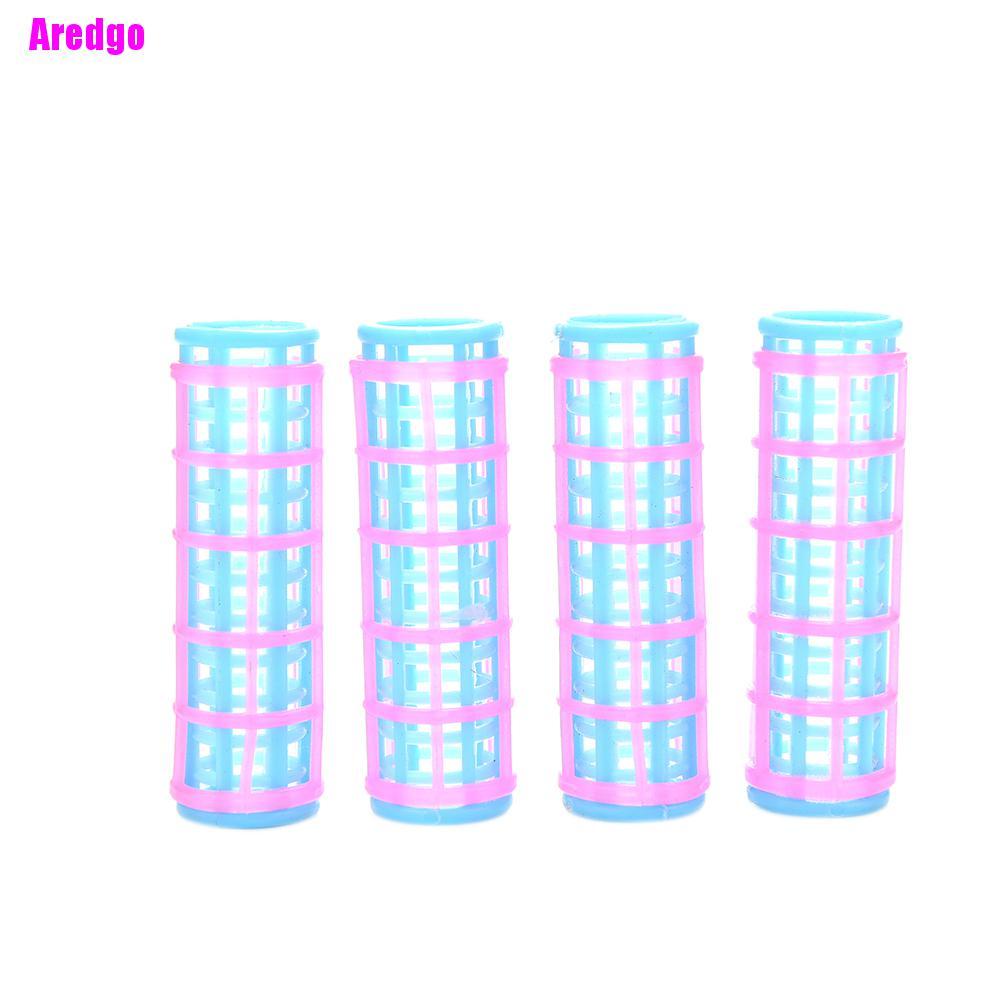 Bộ 5 Dụng Cụ Uốn Tóc Màu Hồng Và Xanh Dương Cho Búp Bê Barbie
