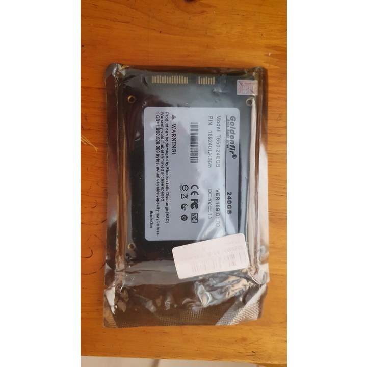 Bán Ổ cứng SSD Goldenfir 240G 2.5" chất chỉ 450.000₫ | Máy tính giá rẻ
