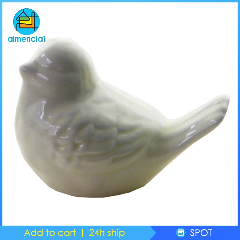 [ALMENCLA1]European Pastoral Ceramic Ornaments Color Bird Magpie Crafts Home Accessory