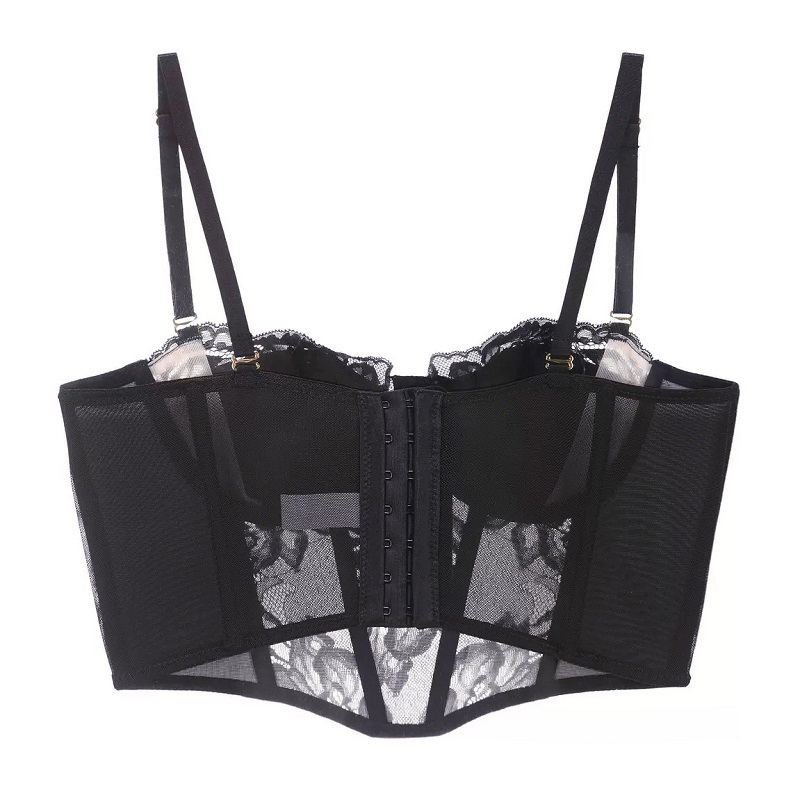 DUNEA Bộ Đồ Lót Phối Ren Không Tay Gợi Cảm Dành Cho Nữ