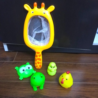 Bộ đồ chơi vợt hươu và thú chút chít dành cho bé chơi bãi biển, bồn tắm