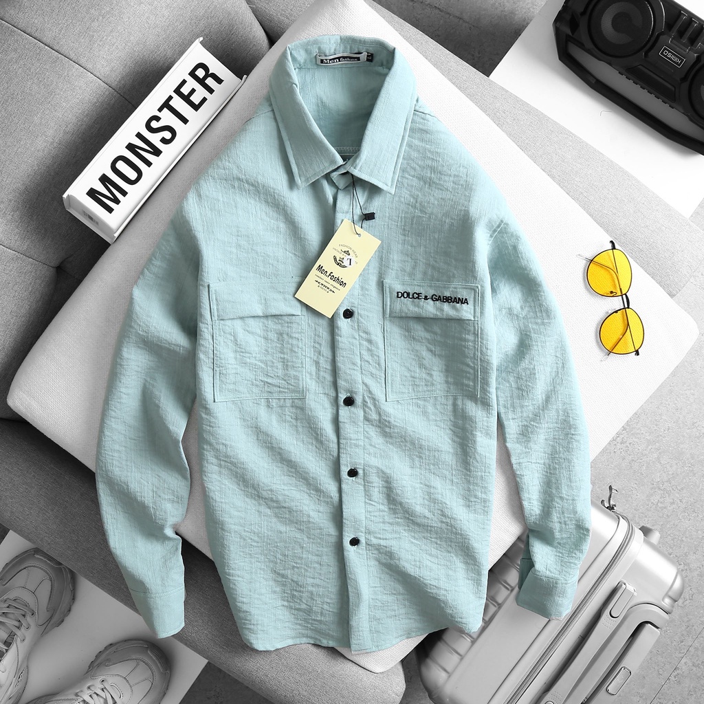 Áo sơ mi Unisex hàng xuất chất đũi siêu đẹp, giá sỉ kho