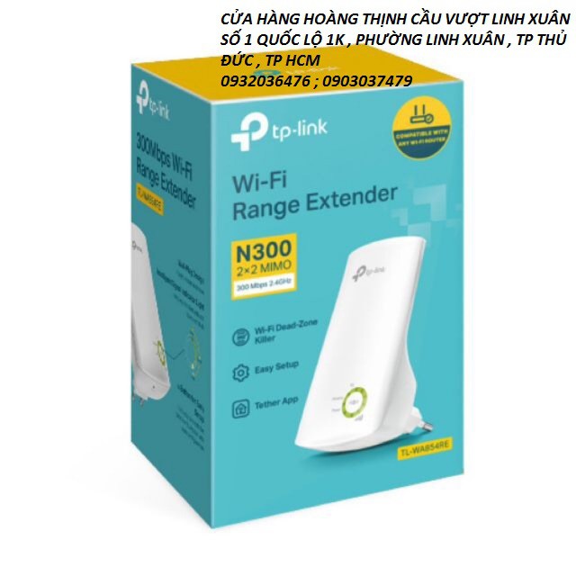 Bộ kích sóng wifi TPLINK Chuẩn N 300Mbps TL-WA854RE