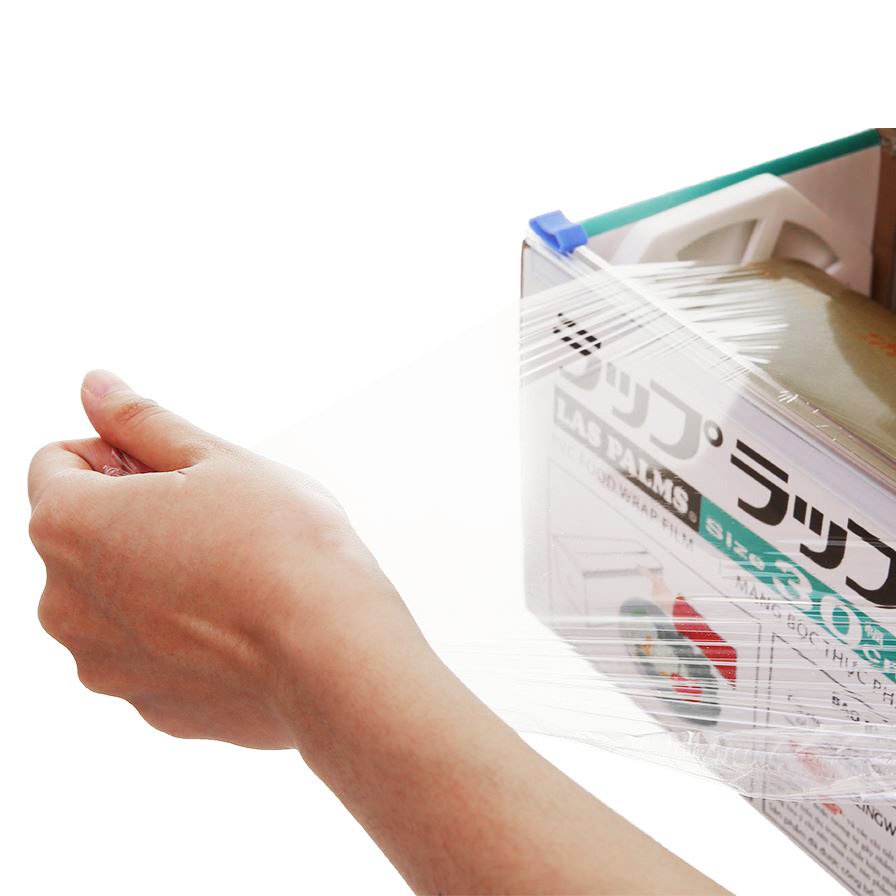 Combo 2 hộp màng bọc thực phẩm Laspalm 30x300m màng bọc thức ăn bảo quản thực phẩm tươi ngon