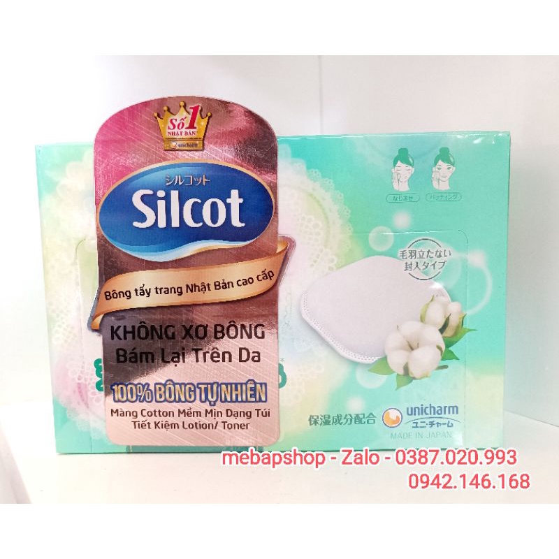 BÔNG TẨY TRANG SILCOT PREMIUM