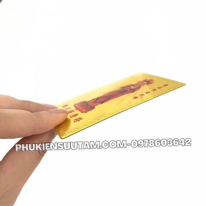 Thẻ Kim Bài Phật A Di Đà - TMT Collection - SP005750