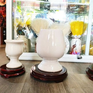 Chậu Sứ ly vành tròn 🌷( trồng sen đá, xương rồng,cắm hoa vải,hoa giả..)