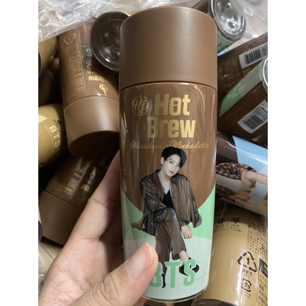Vỏ Lon nước uống BTS Cold Brew.