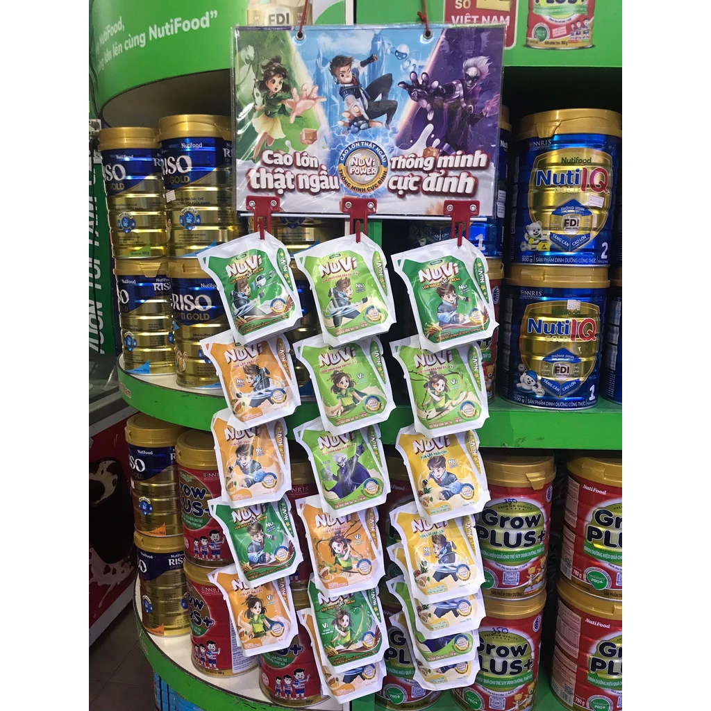 SỮA NUVI 1 TÚI 110ML - HƯƠNG VỊ TRÁI CÂY TỰ NHIÊN