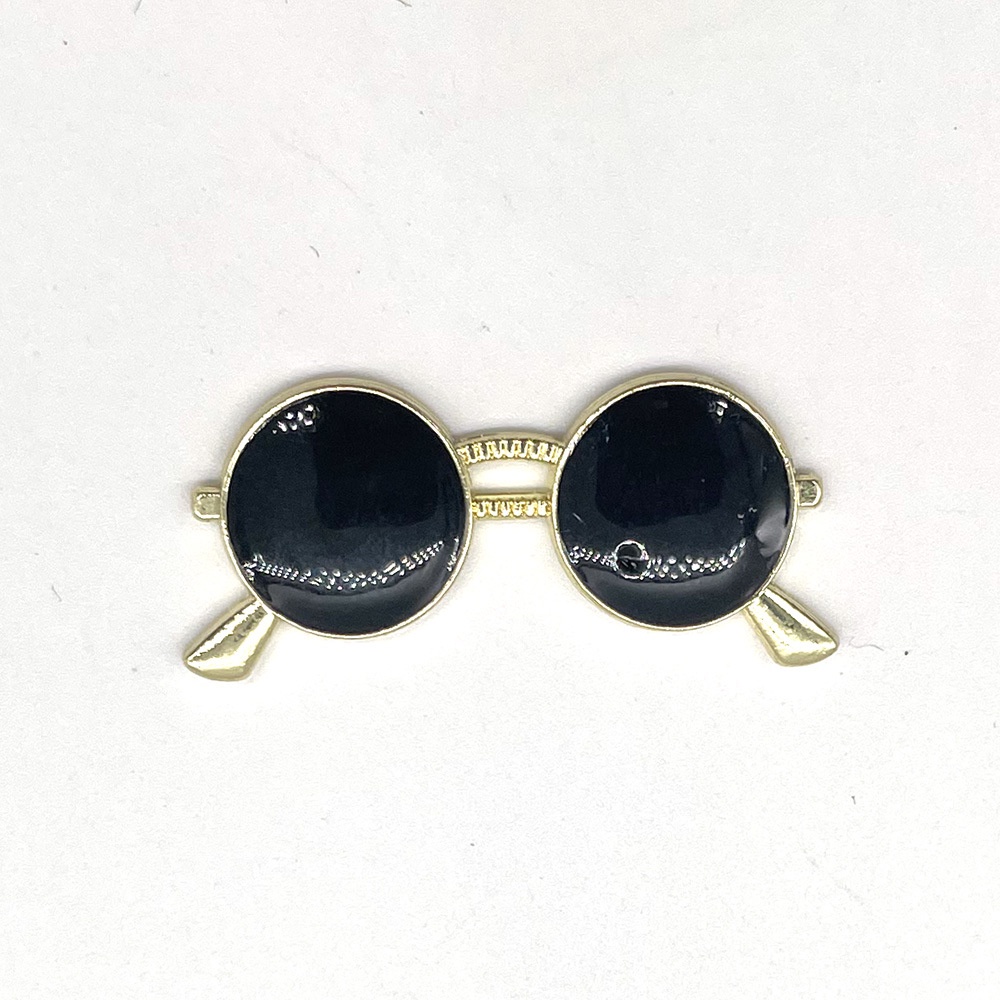 Phụ Kiện Trang Trí Giày Bằng Kim Loại Hình Cá Sấu Đính Đá 1 Cái