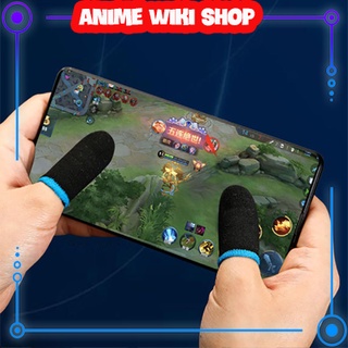 Cặp bọc đầu ngón tay 2 cái, Găng tay vải sợi siêu dẫn cao cấp chống đổ mồ hôi khi chơi Game PUBG.... AnimeWiki